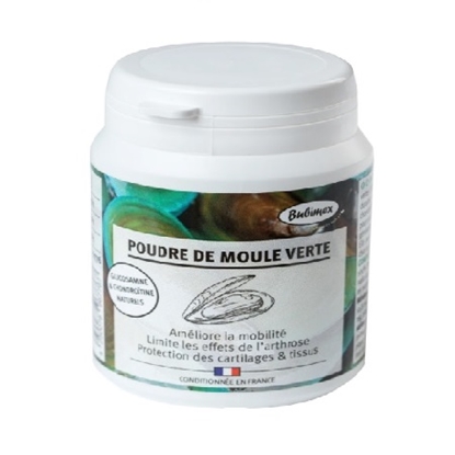 Picture of BUBIMEX Green mussel powder for puppies, dogs and cats